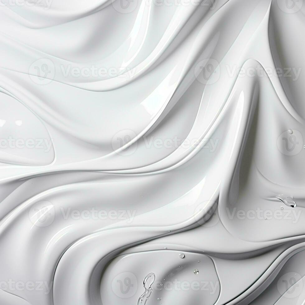 Abstract white paper wave curve lines design, luxury texture with smooth and clean subtle background, AI Generative photo
