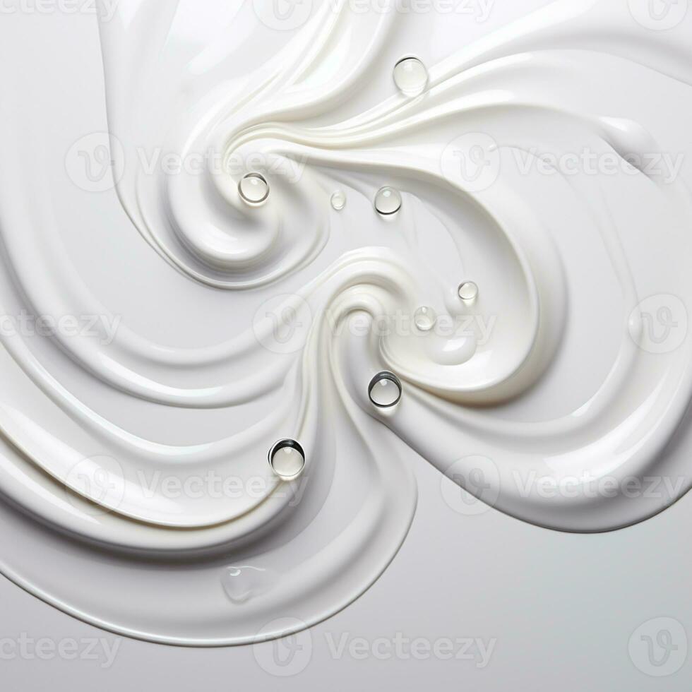 Abstract white paper wave curve lines design, luxury texture with smooth and clean subtle background, AI Generative photo