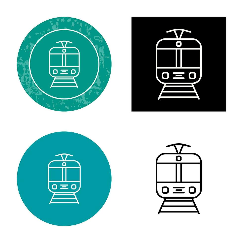 Tram Vector Icon