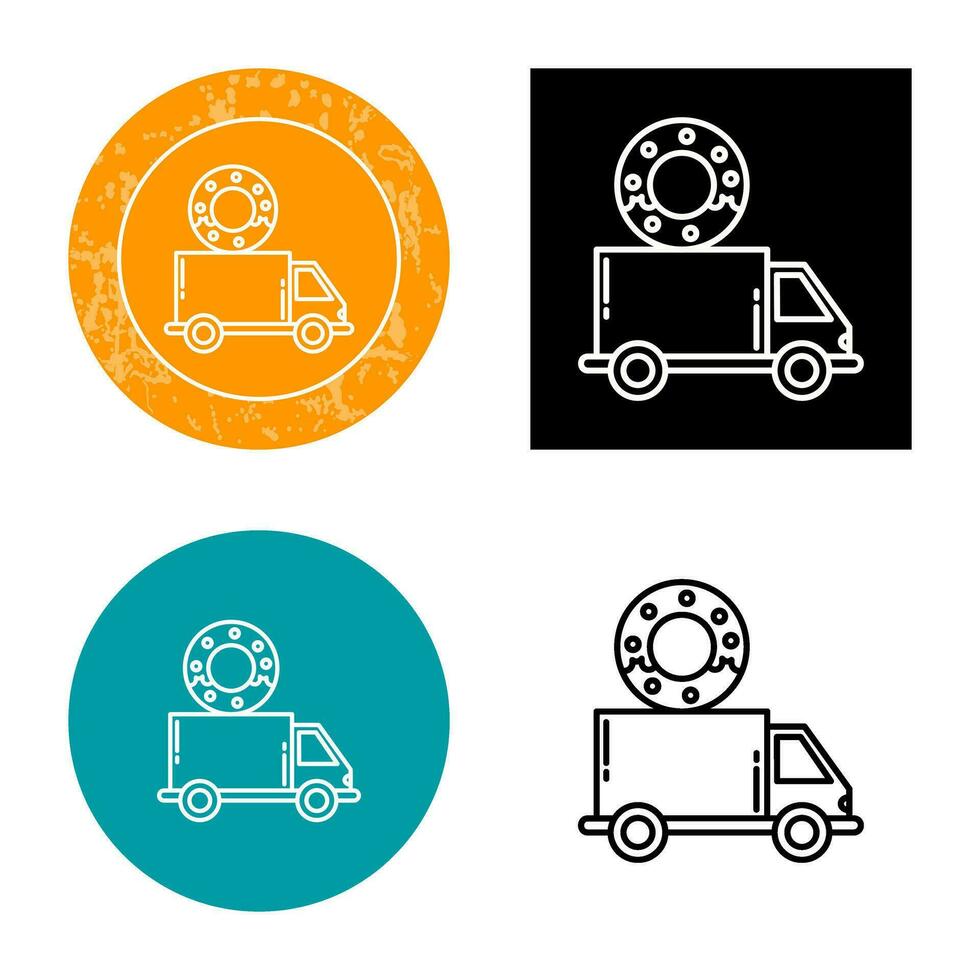 Delivery Truck Vector Icon