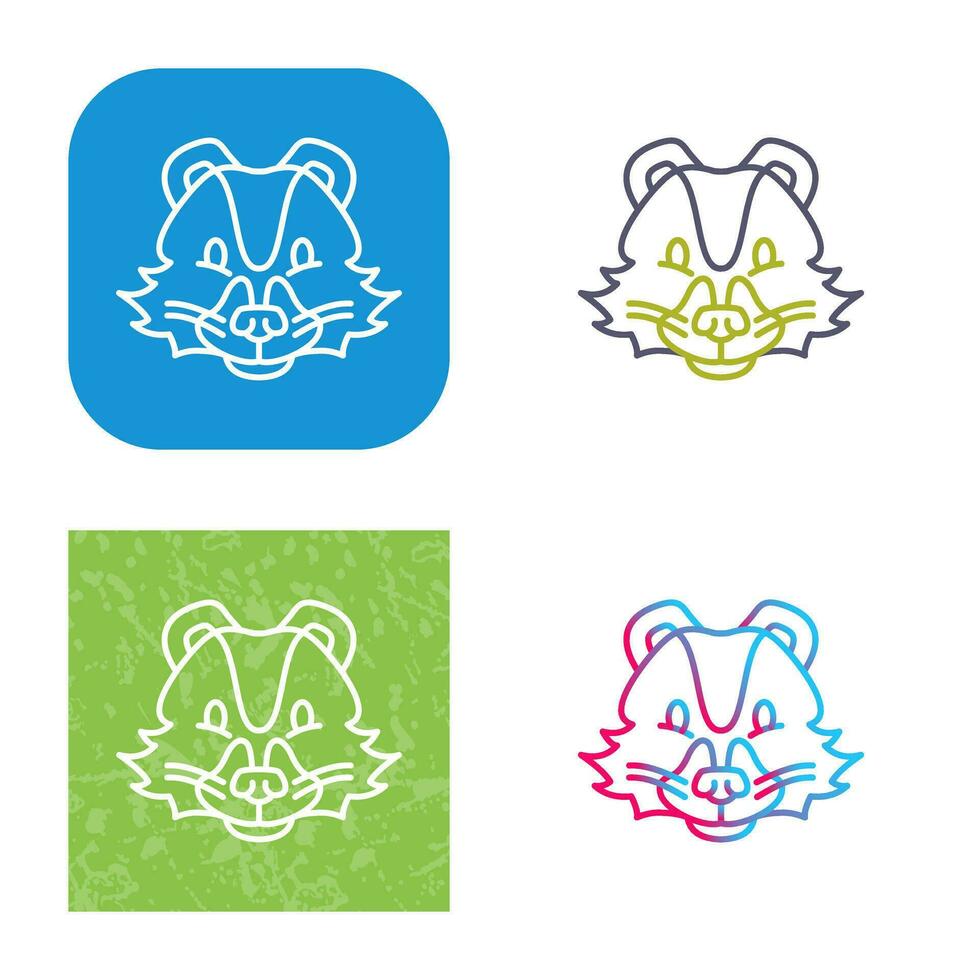 Skunk Vector Icon