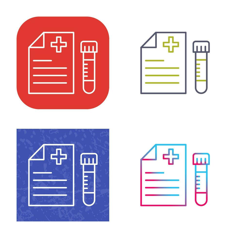 Blood Test Vector Icon