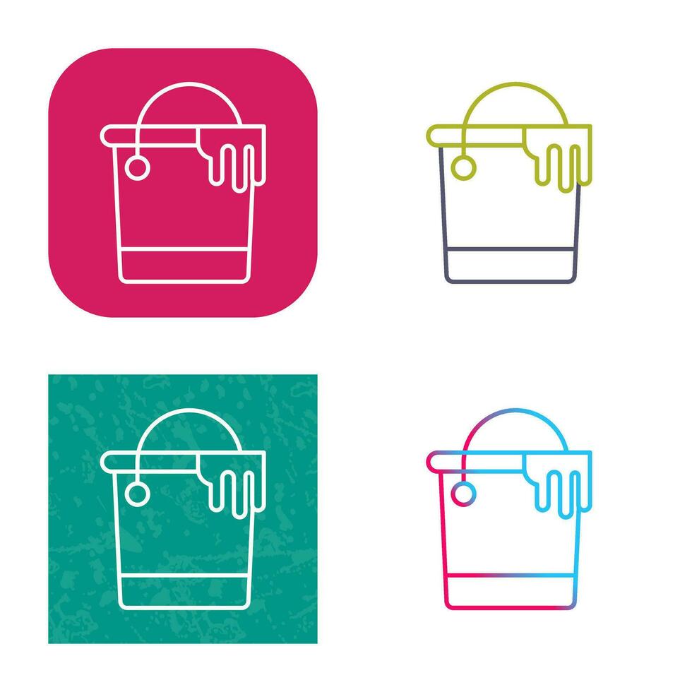 Paint Bucket Vector Icon