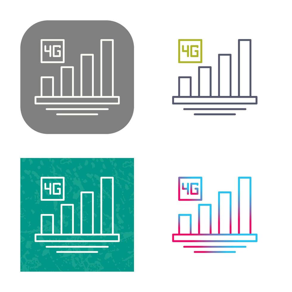 4G Vector Icon