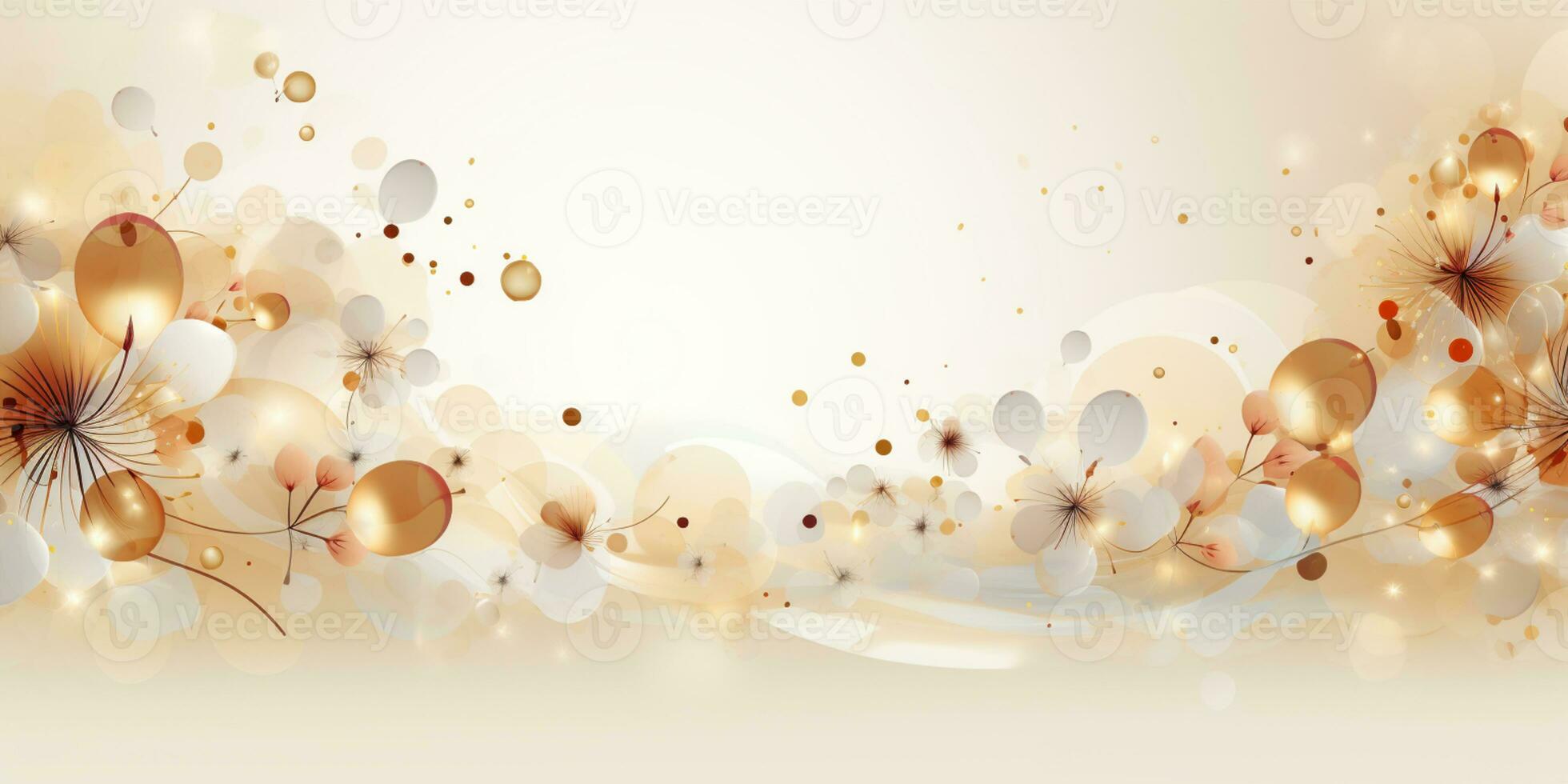 Abstract Shiny Luxury Frame, Gold Color, Premium gift design, Party, invitation card, copy space for text, word, AI Generative photo