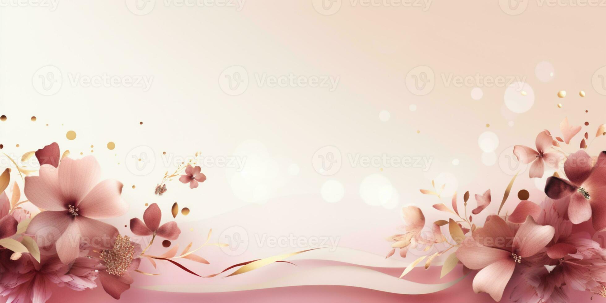 Abstract Shiny Luxury Frame, Pastel Color, Premium gift design, Party, invitation card, copy space for text, word, AI Generative photo