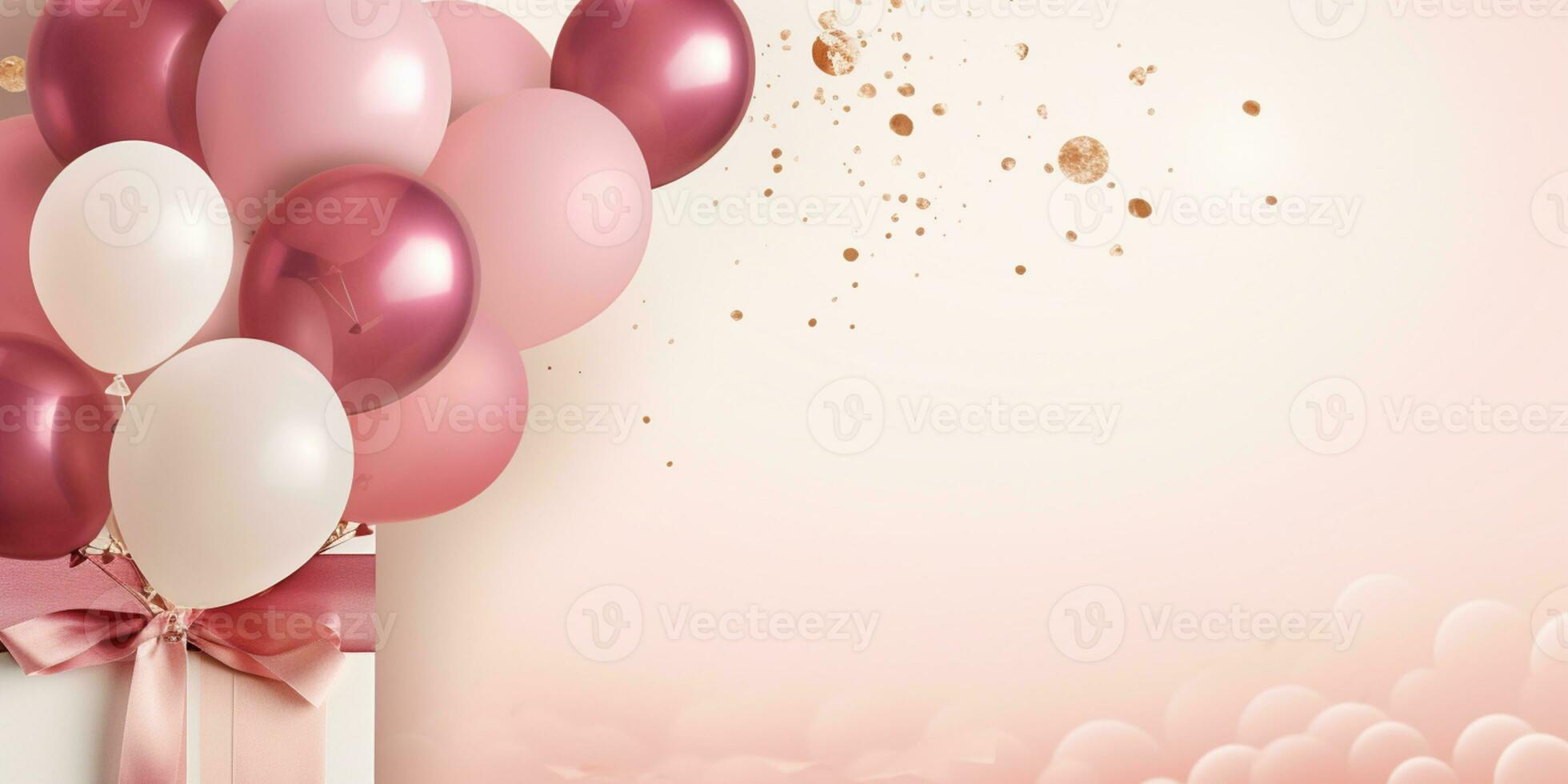 Abstract Shiny Luxury Frame, Pastel Color, Premium gift design, Party, invitation card, copy space for text, word, AI Generative photo