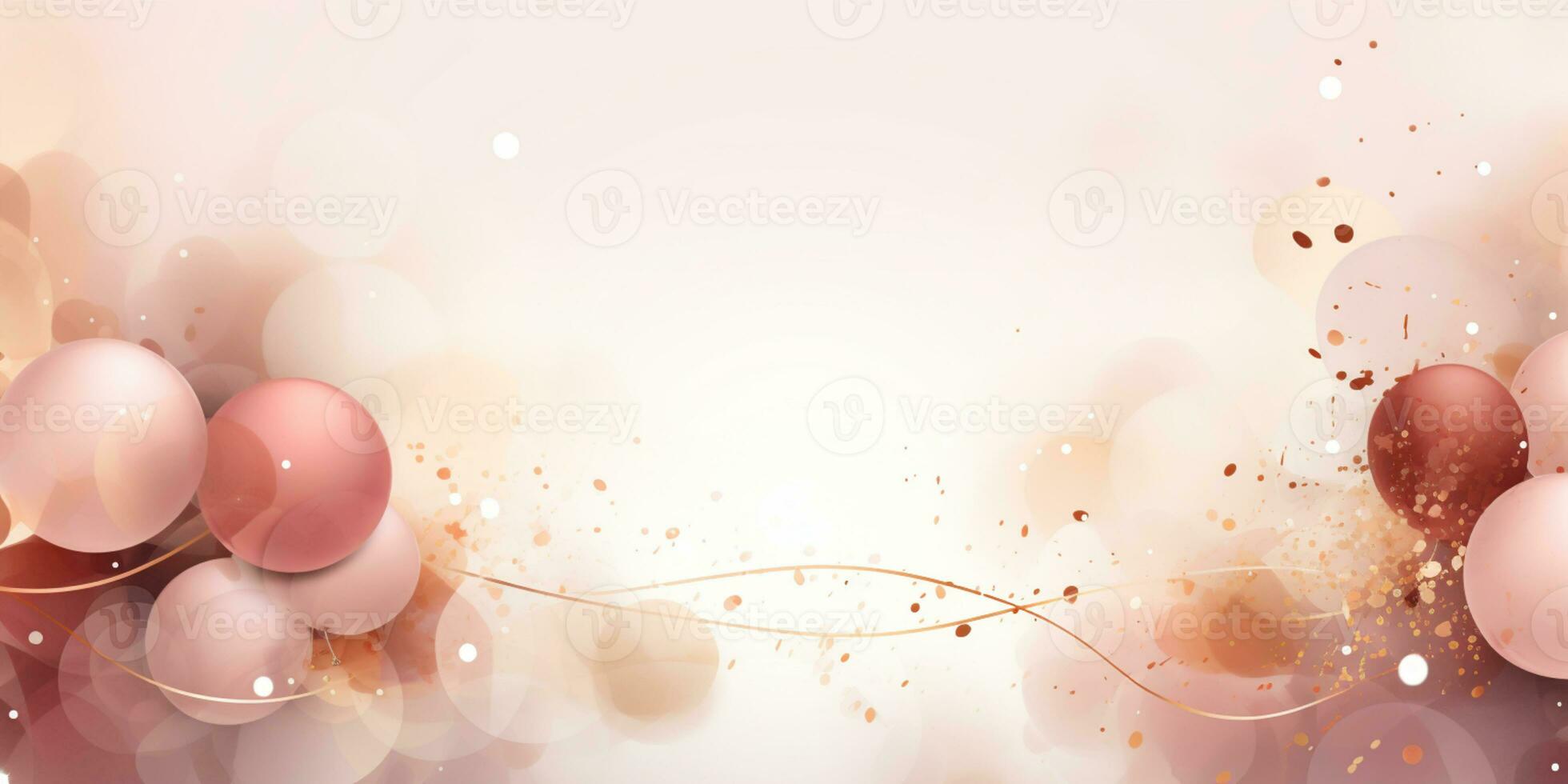 Abstract Shiny Luxury Frame, Pastel Color, Premium gift design, Party, invitation card, copy space for text, word, AI Generative photo