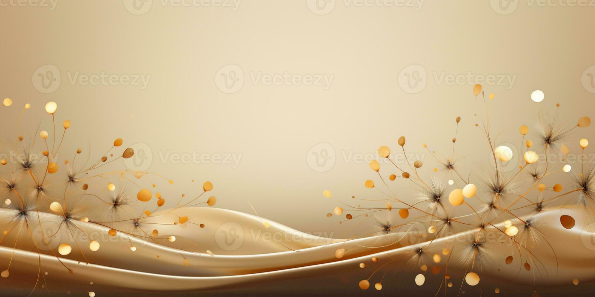 Abstract Shiny Luxury Frame, Gold Color, Premium gift design, Party, invitation card, copy space for text, word, AI Generative photo