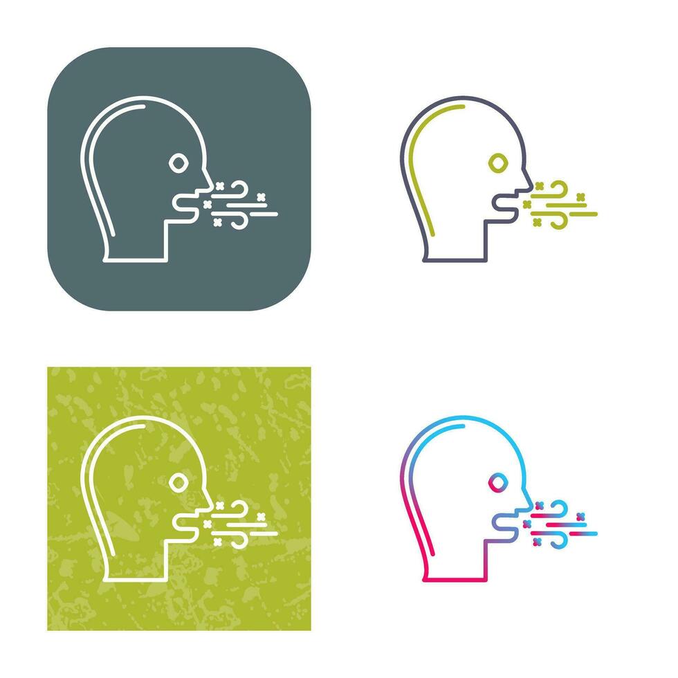 Bad Breath Vector Icon