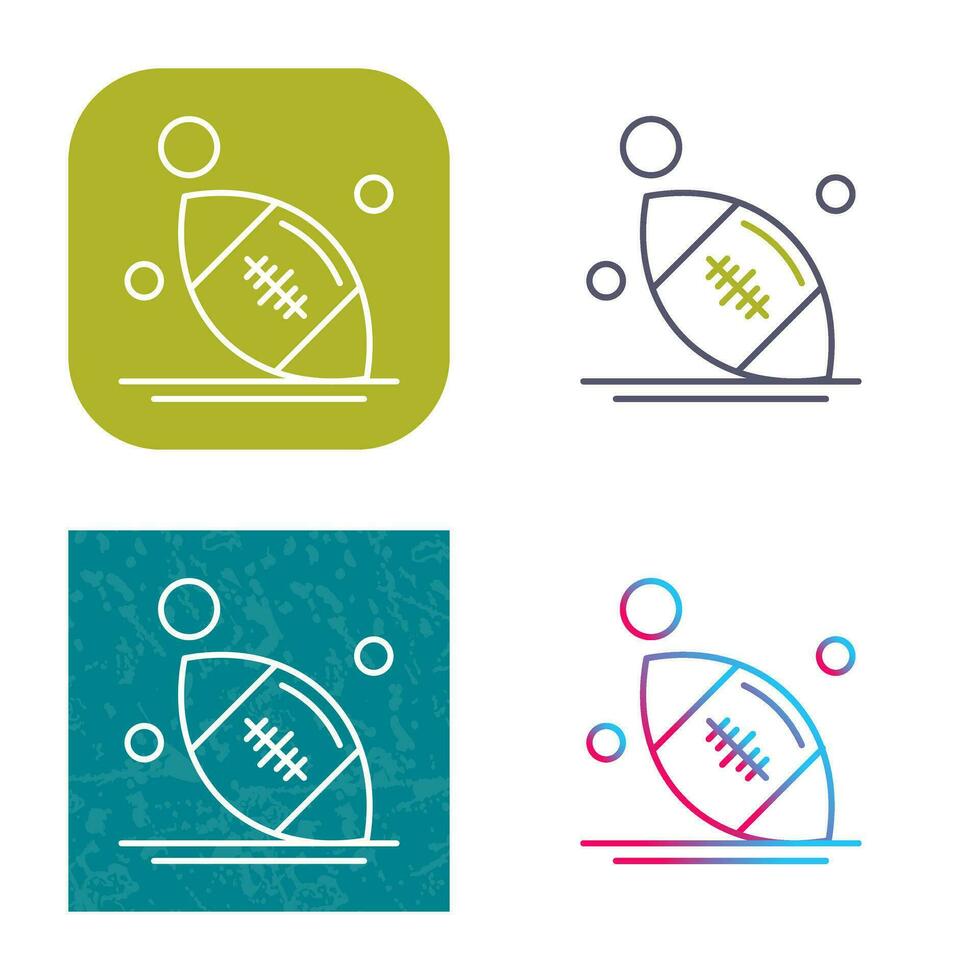 Rugby Vector Icon
