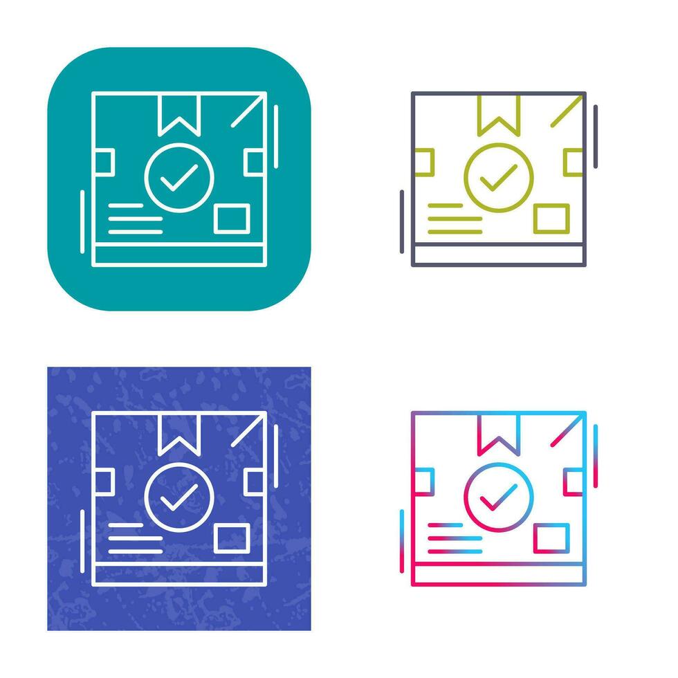 Delivery Box Vector Icon