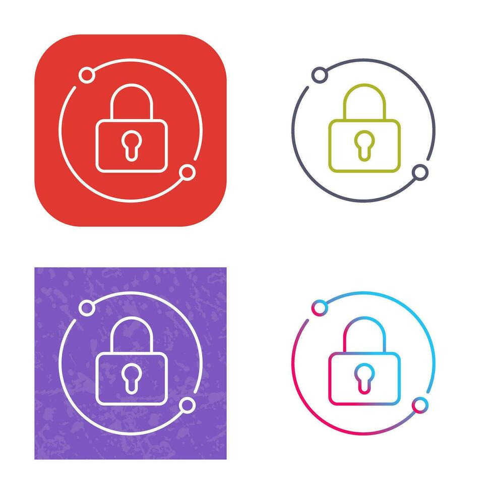 Pad Lock Vector Icon