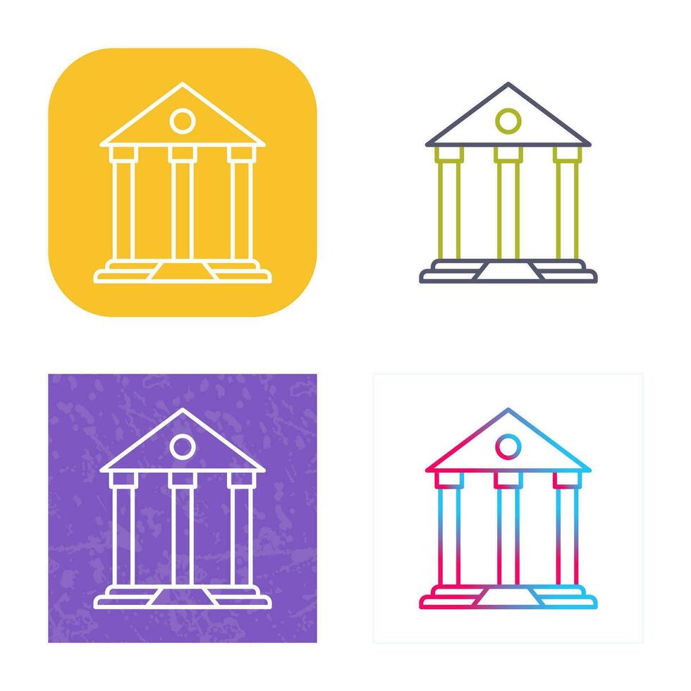 Parthenon Vector Icon