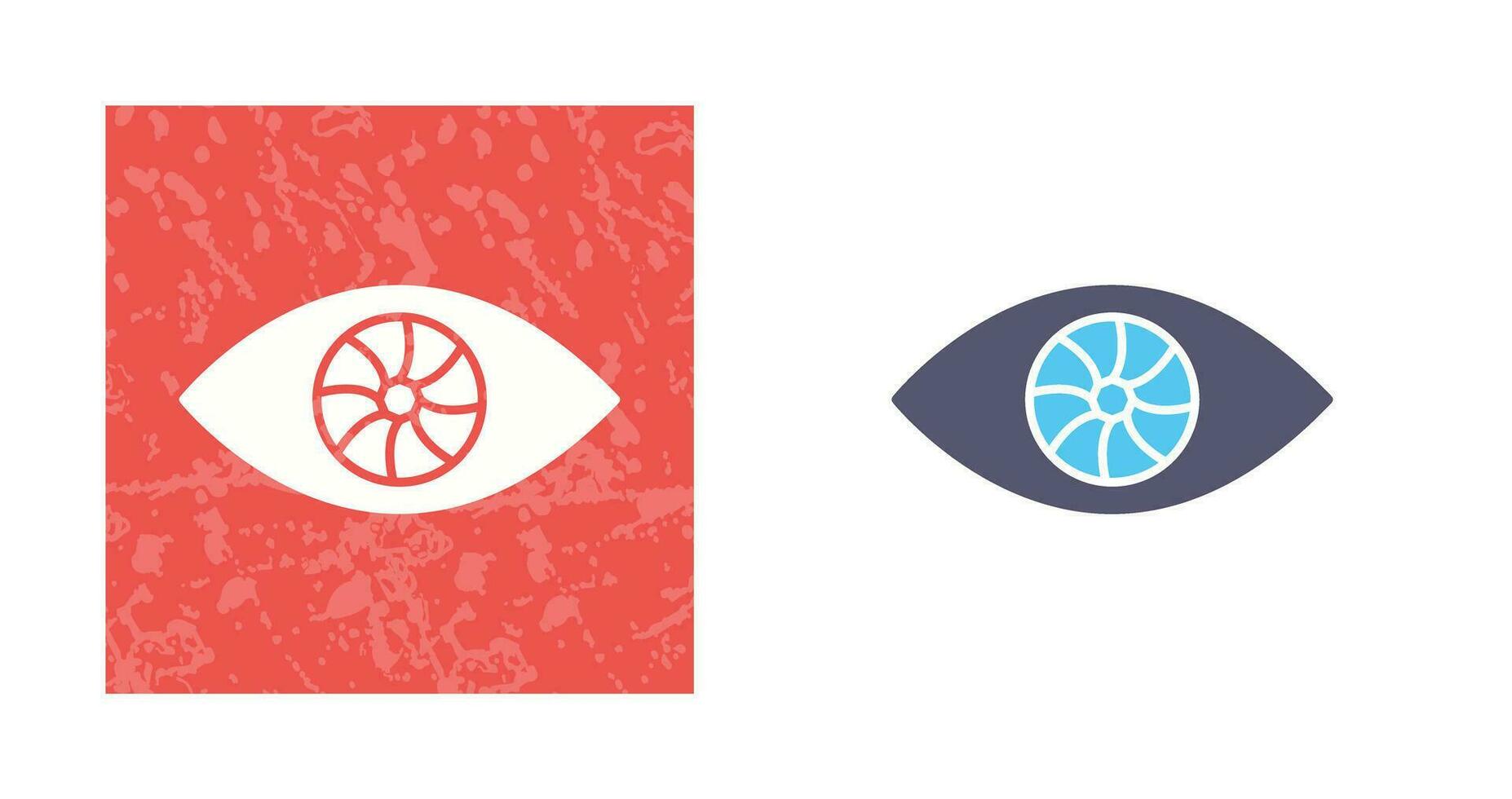 Unique Eye Vector Icon