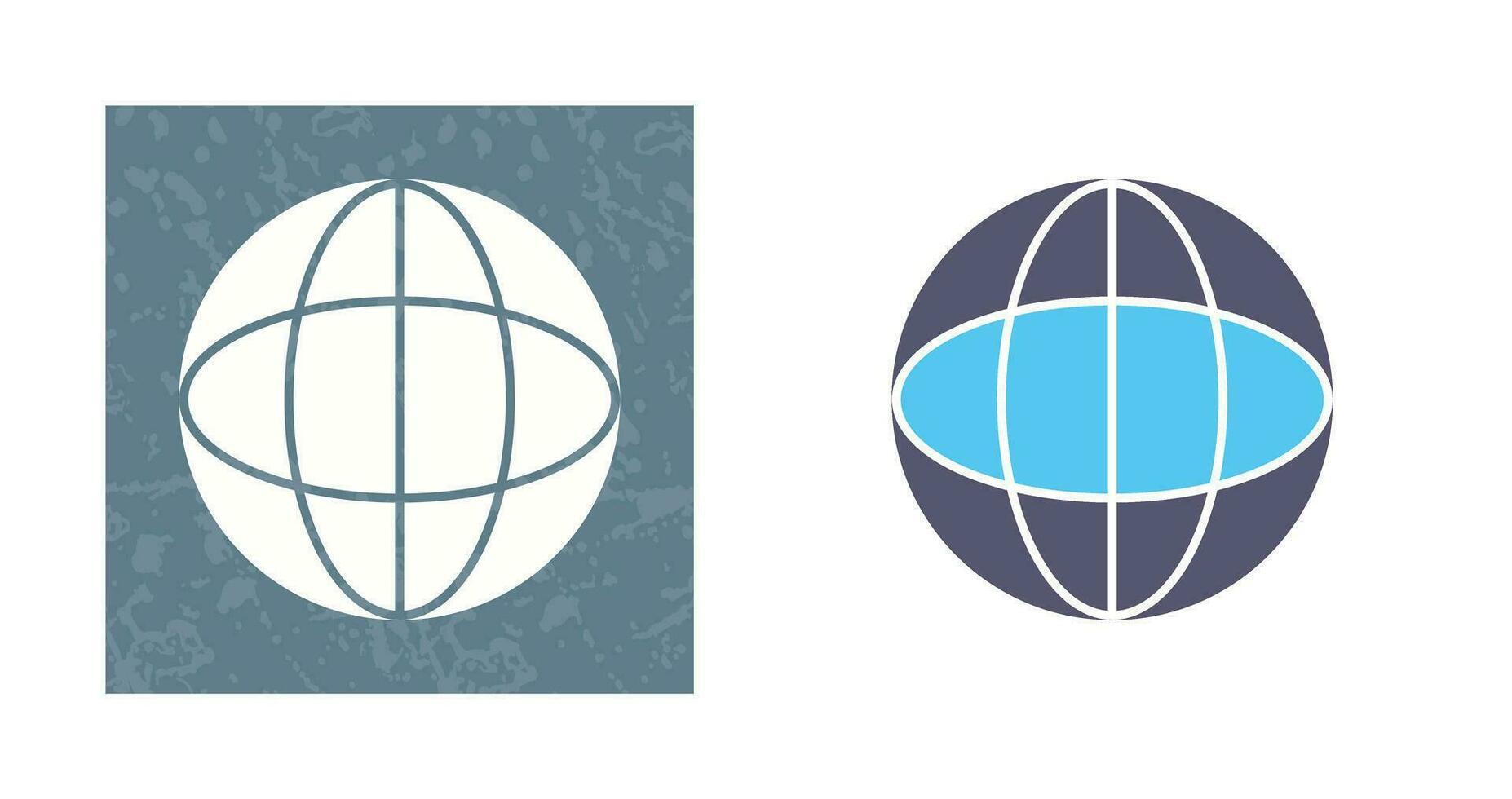 Unique Globe Vector Icon