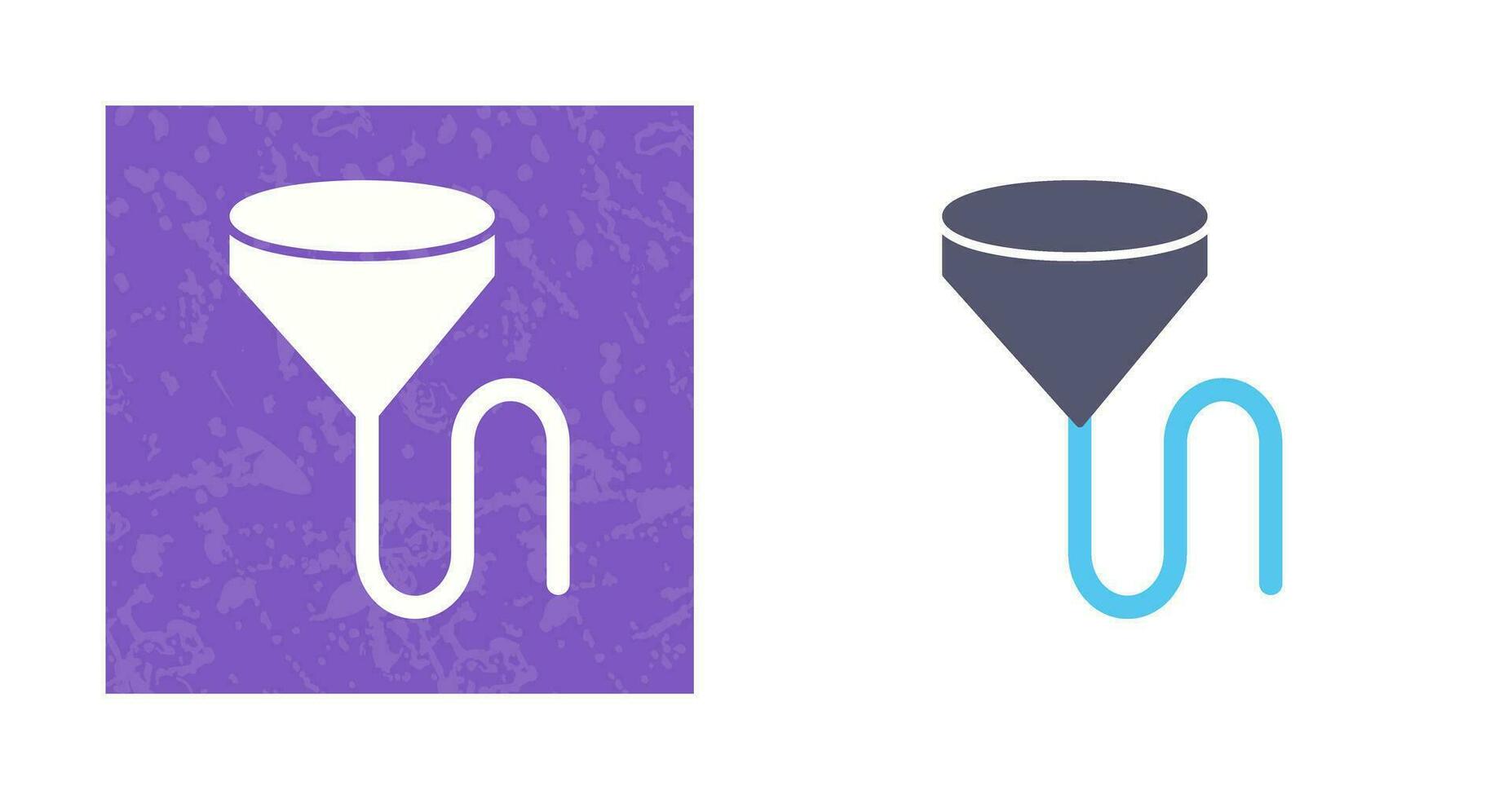 Unique Beer Bong Vector Icon