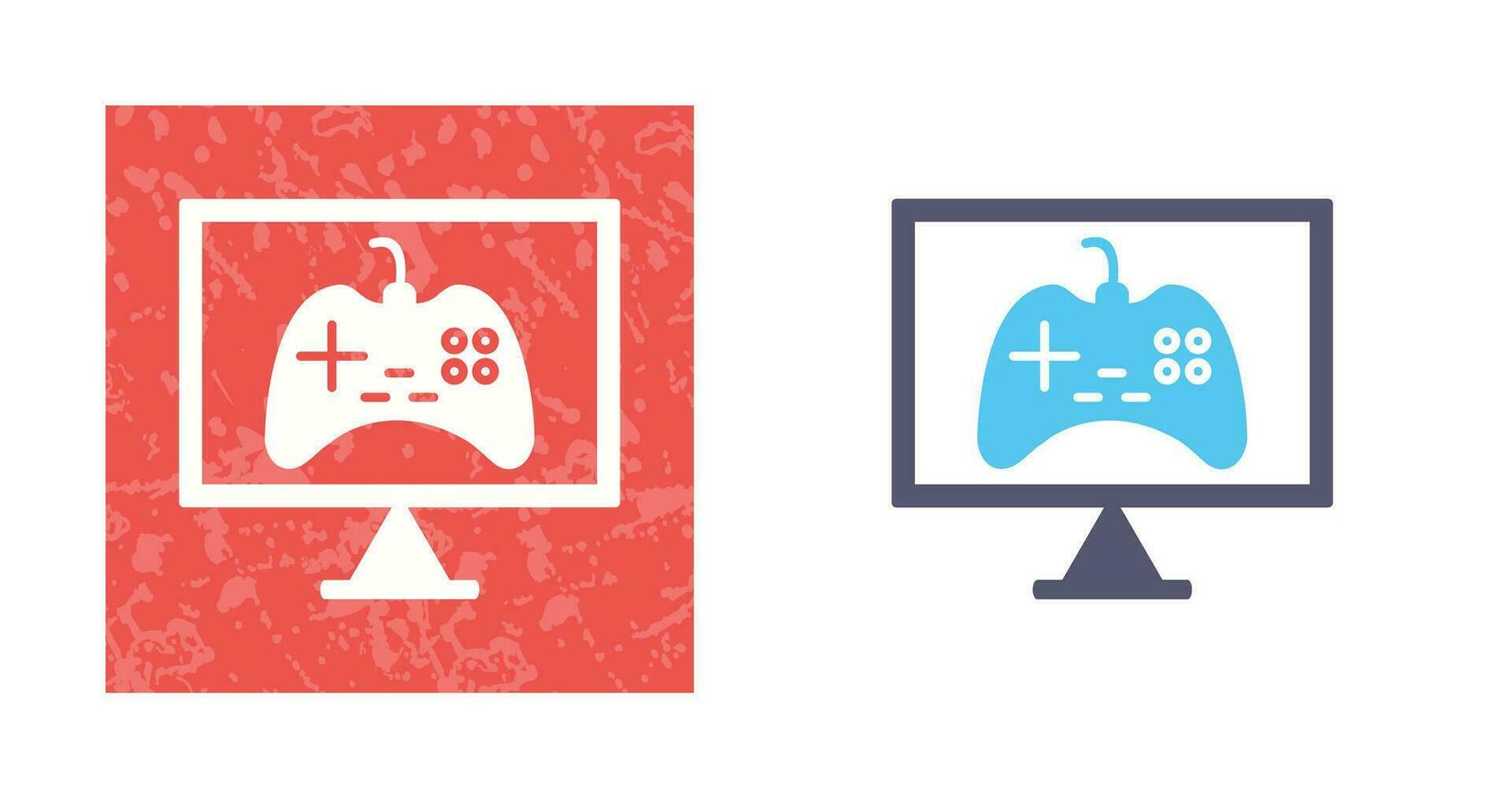 Unique Online Games Vector Icon