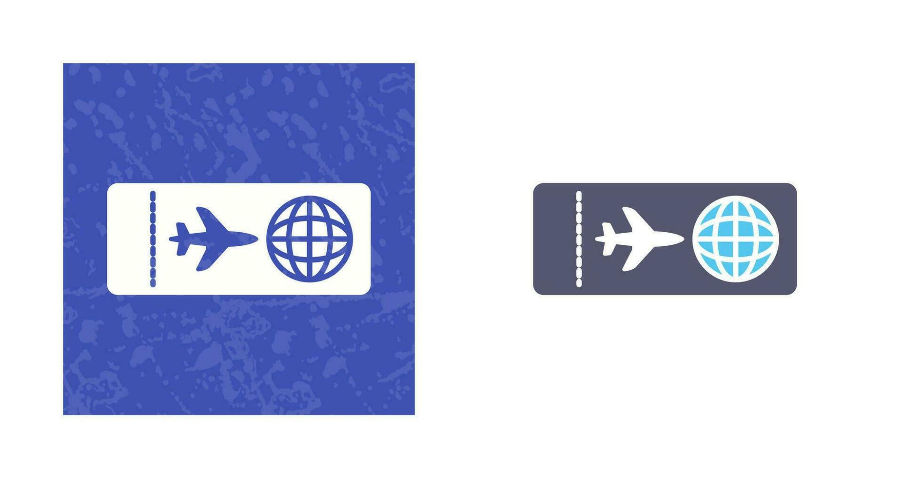 Plane Tickets Vector Icon