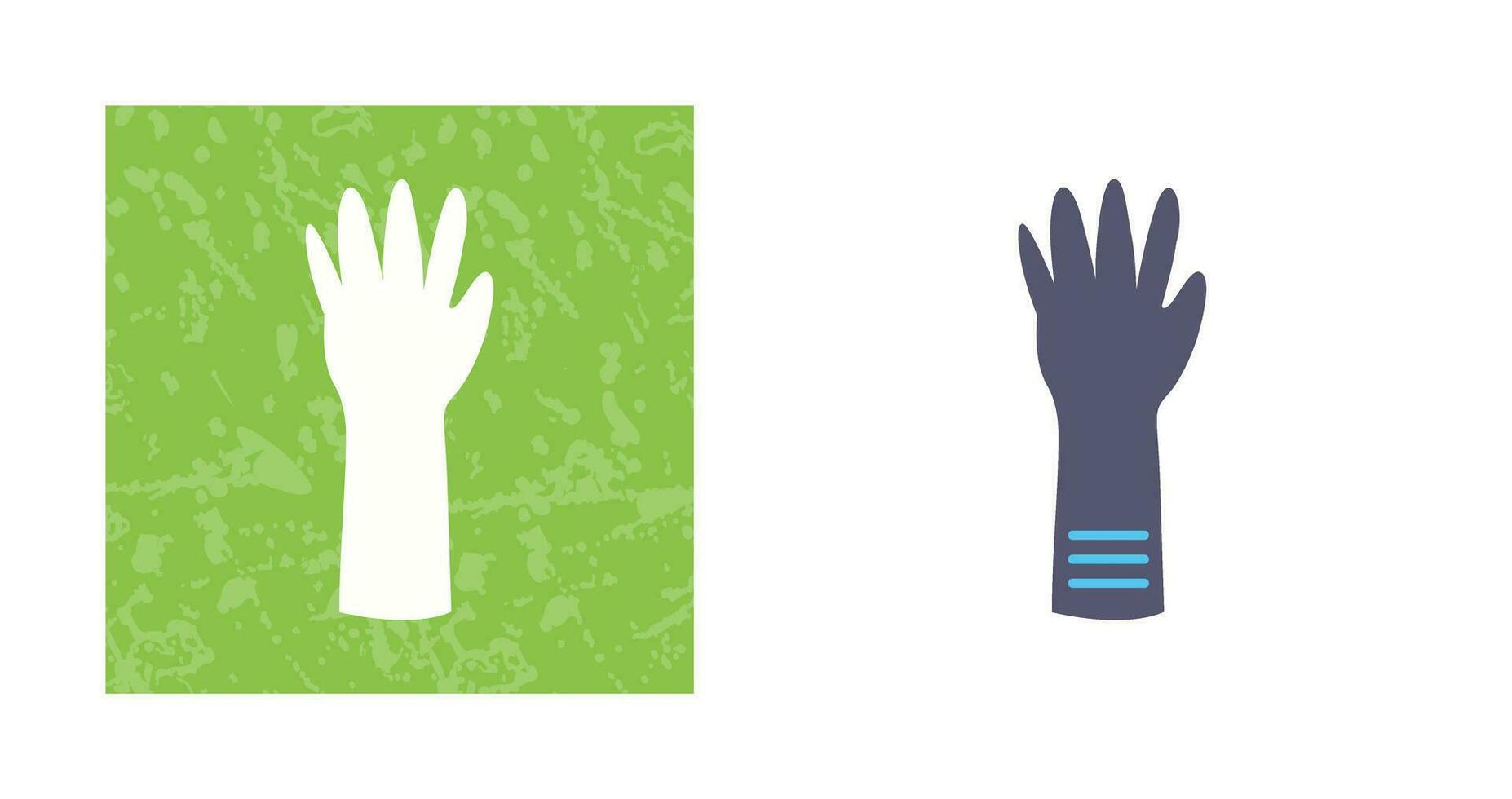 Unique Gloves Vector Icon