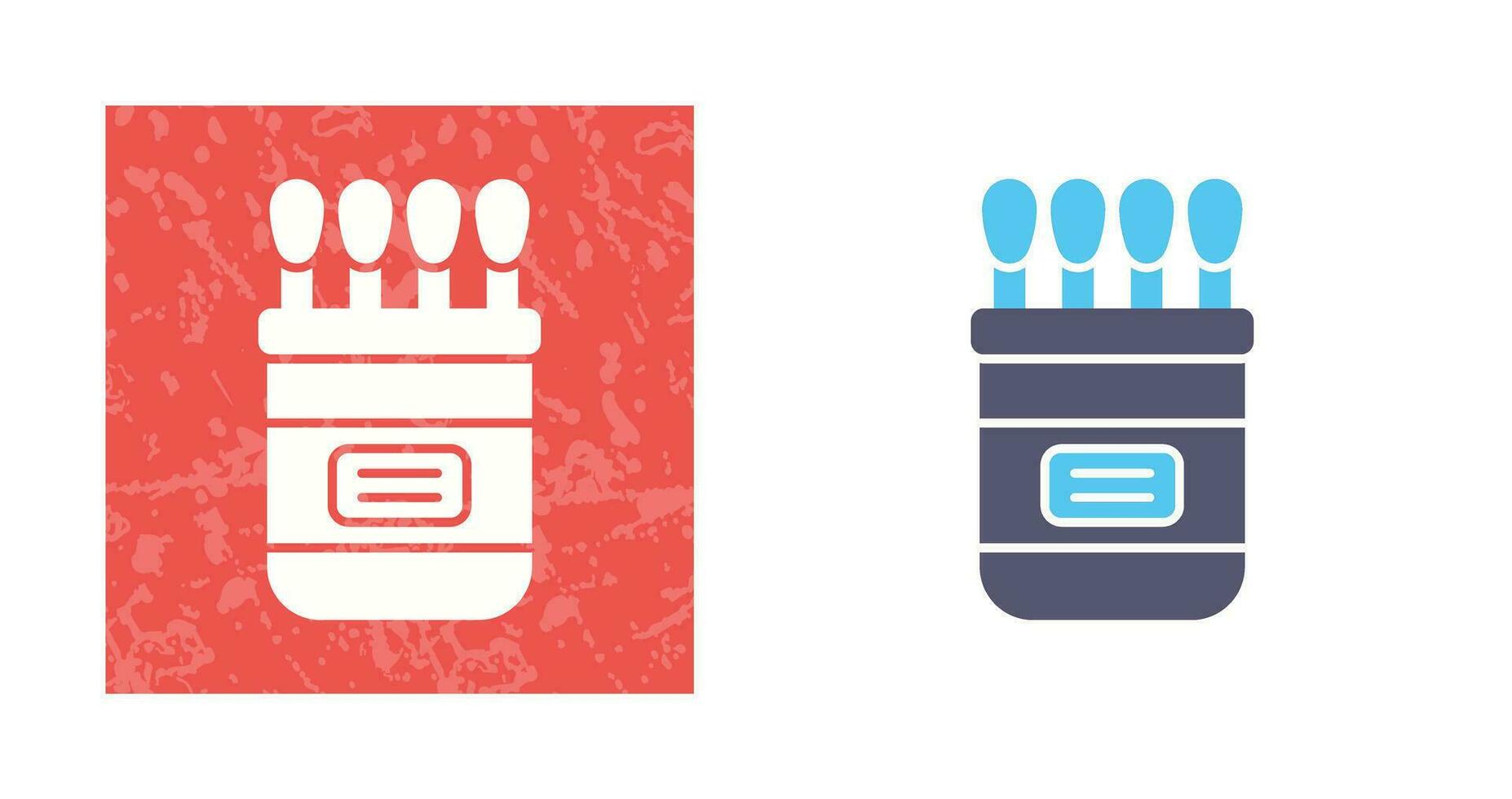 Cotton buds Vector Icon