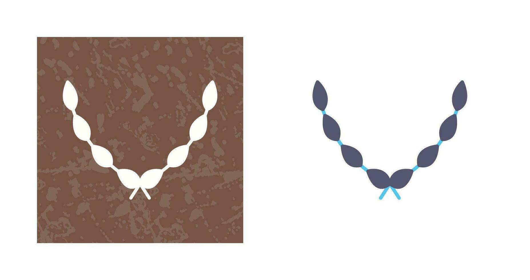 Leaves Wreath Vector Icon