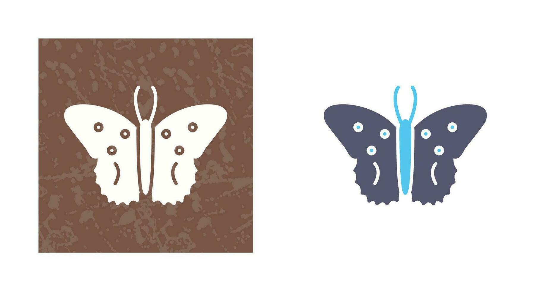 icono de vector de mariposa