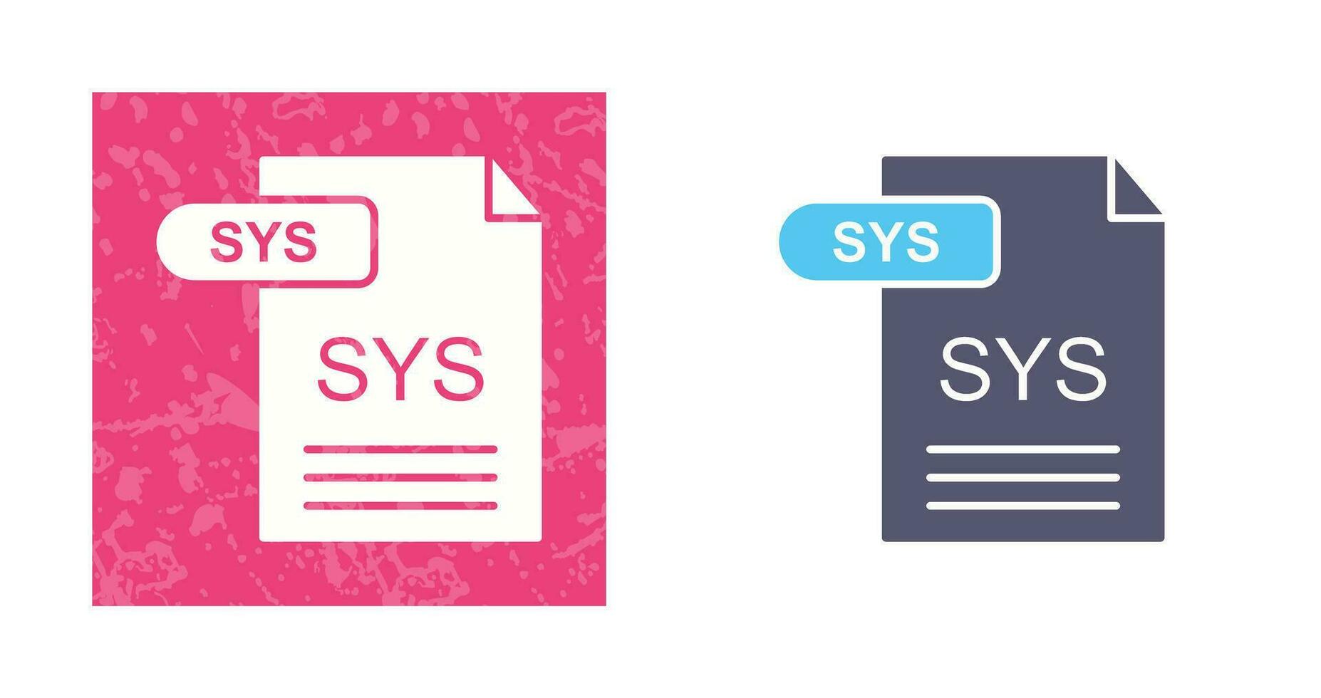 SYS Vector Icon