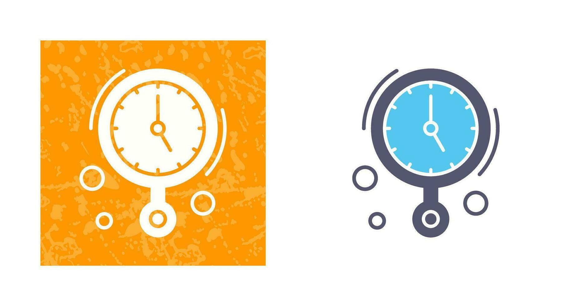 Wall Clock Vector Icon