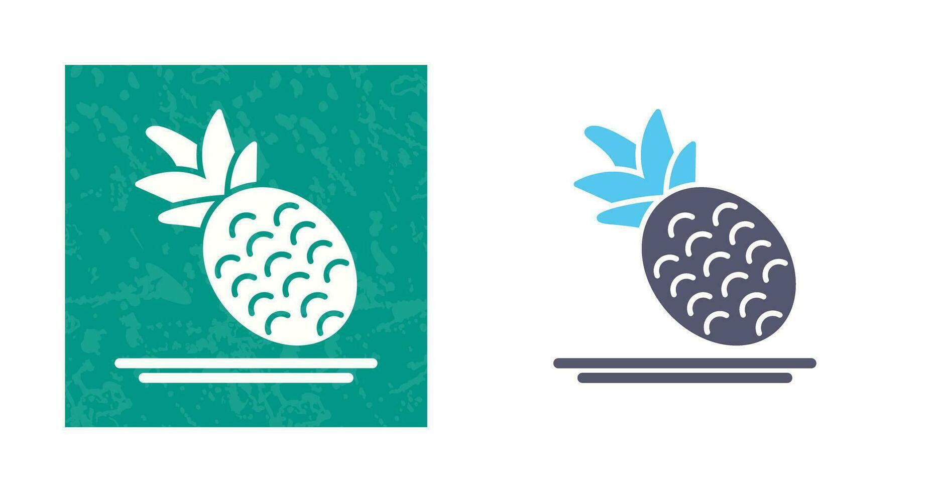 icono de vector de piña