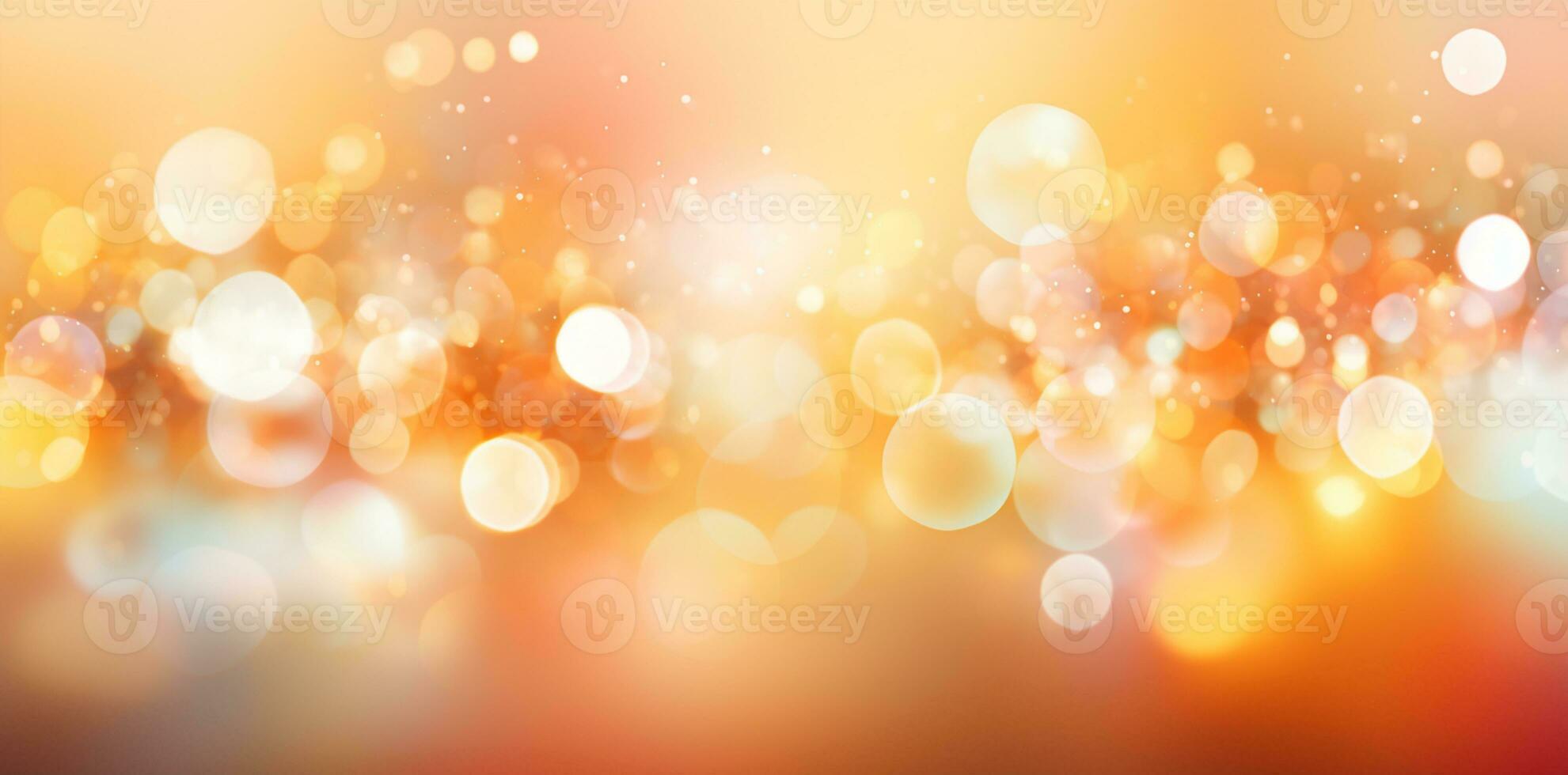 Abstract bokeh Background defocused lights sparkle, glitter, AI Generative photo