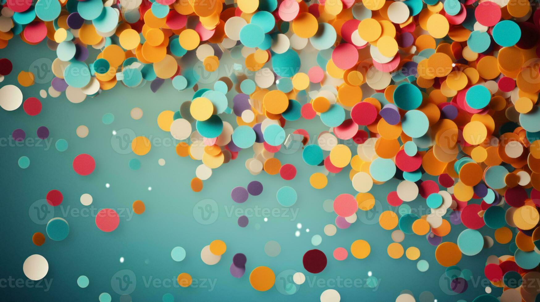 Abstract bokeh Background defocused lights sparkle, glitter, AI Generative photo