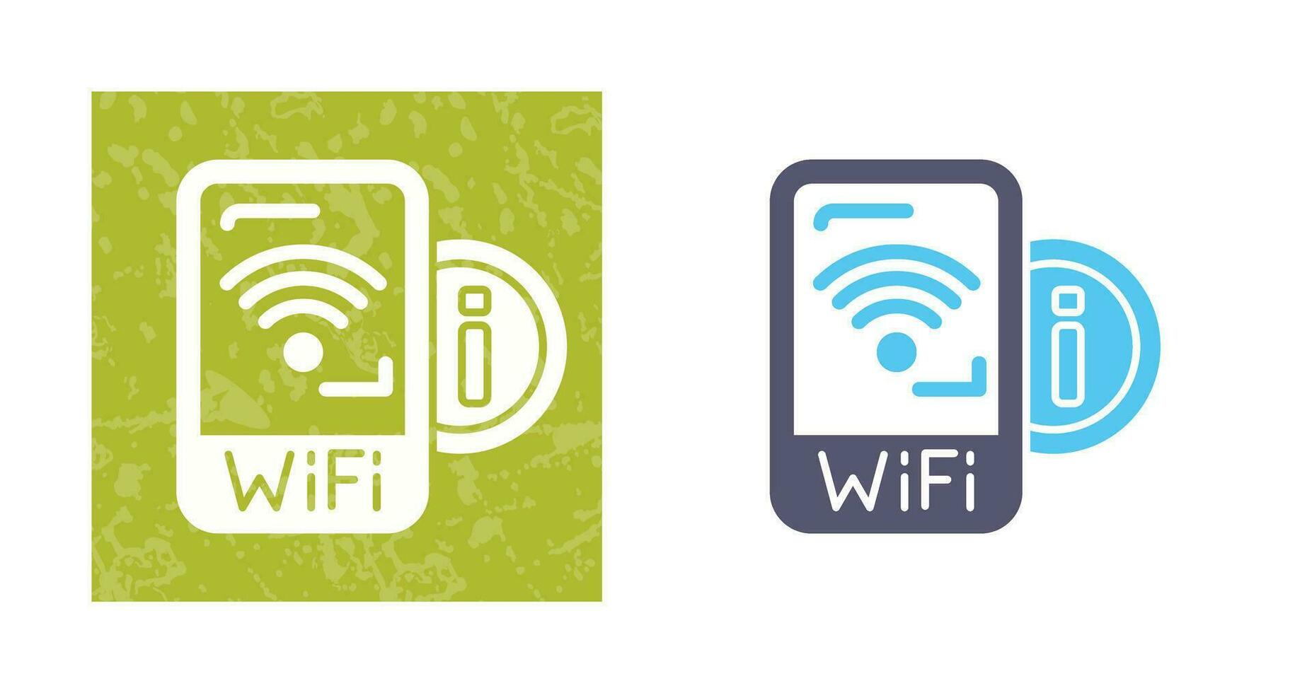 icono de vector de señal wifi