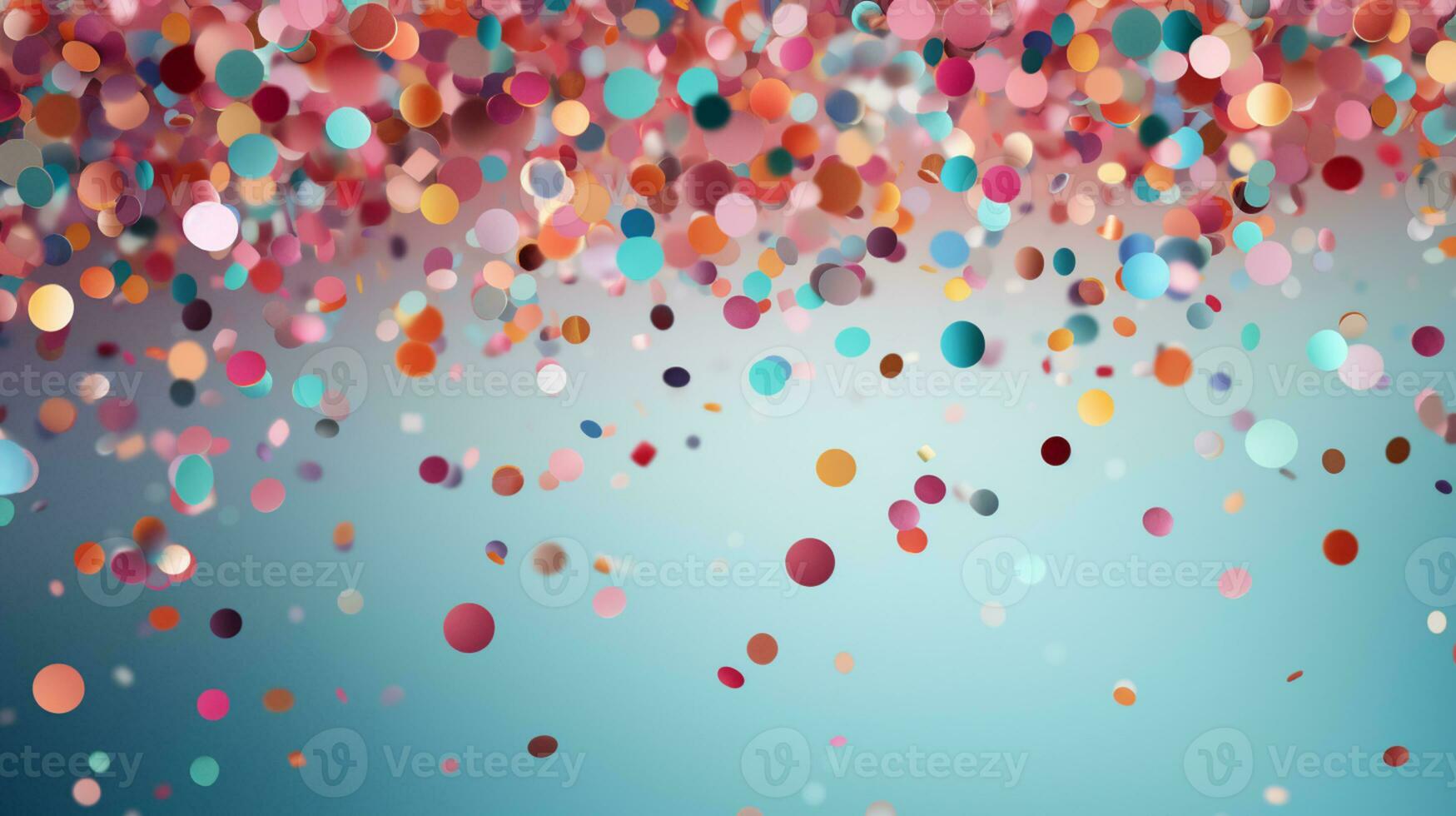 Abstract bokeh Background defocused lights sparkle, glitter, AI Generative photo