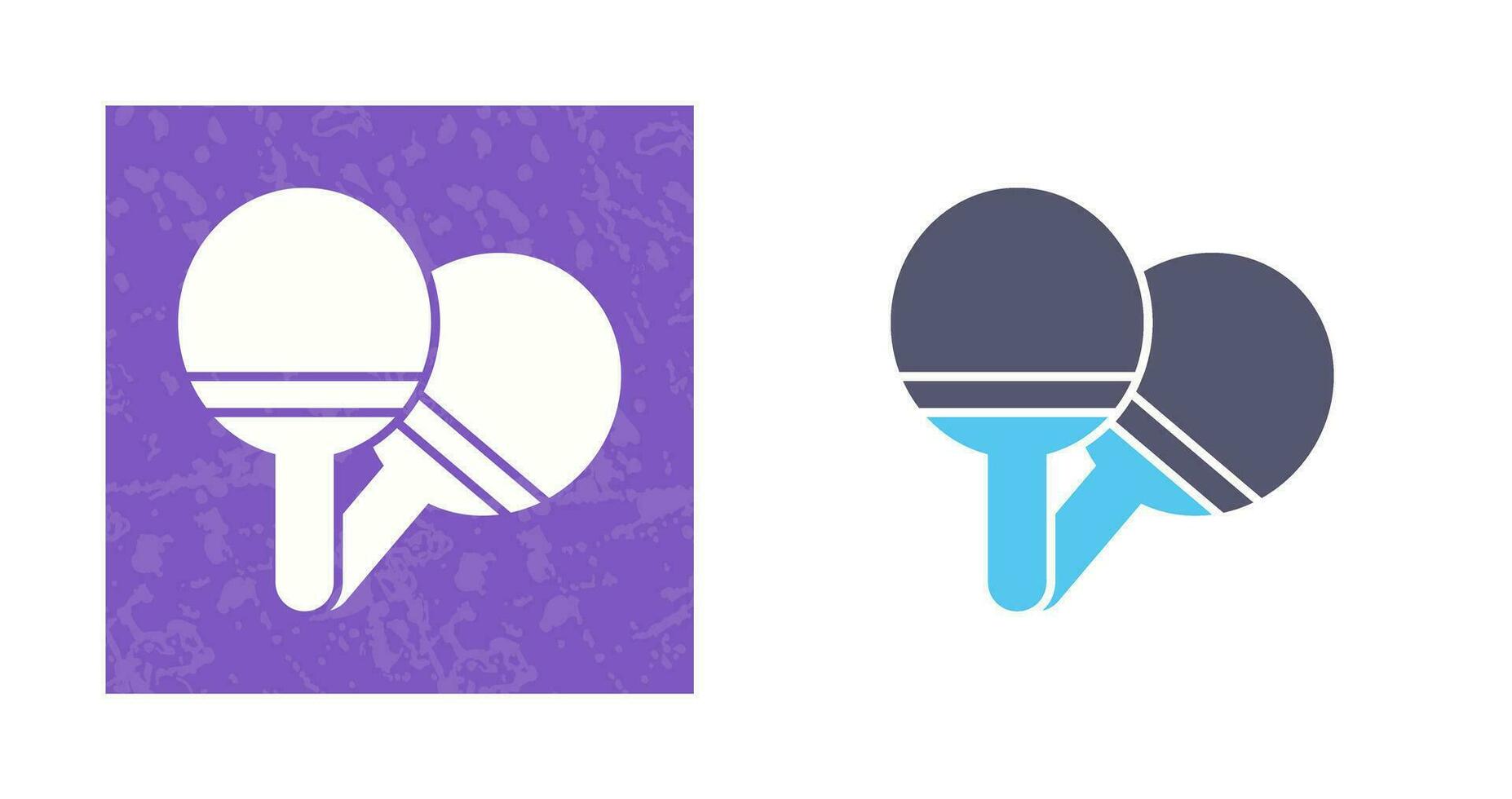 Ping Pong Vector Icon