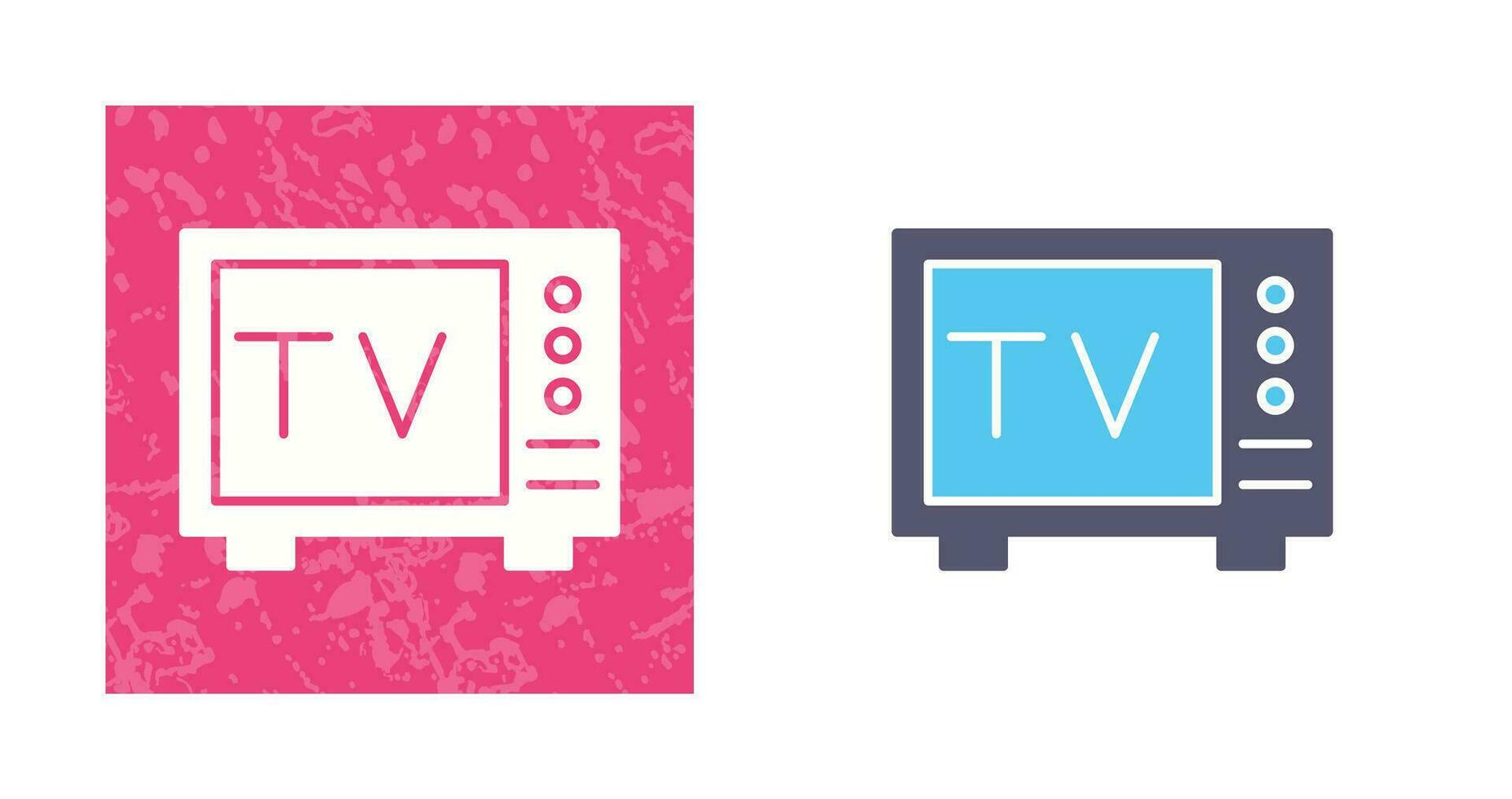 icono de vector de tv