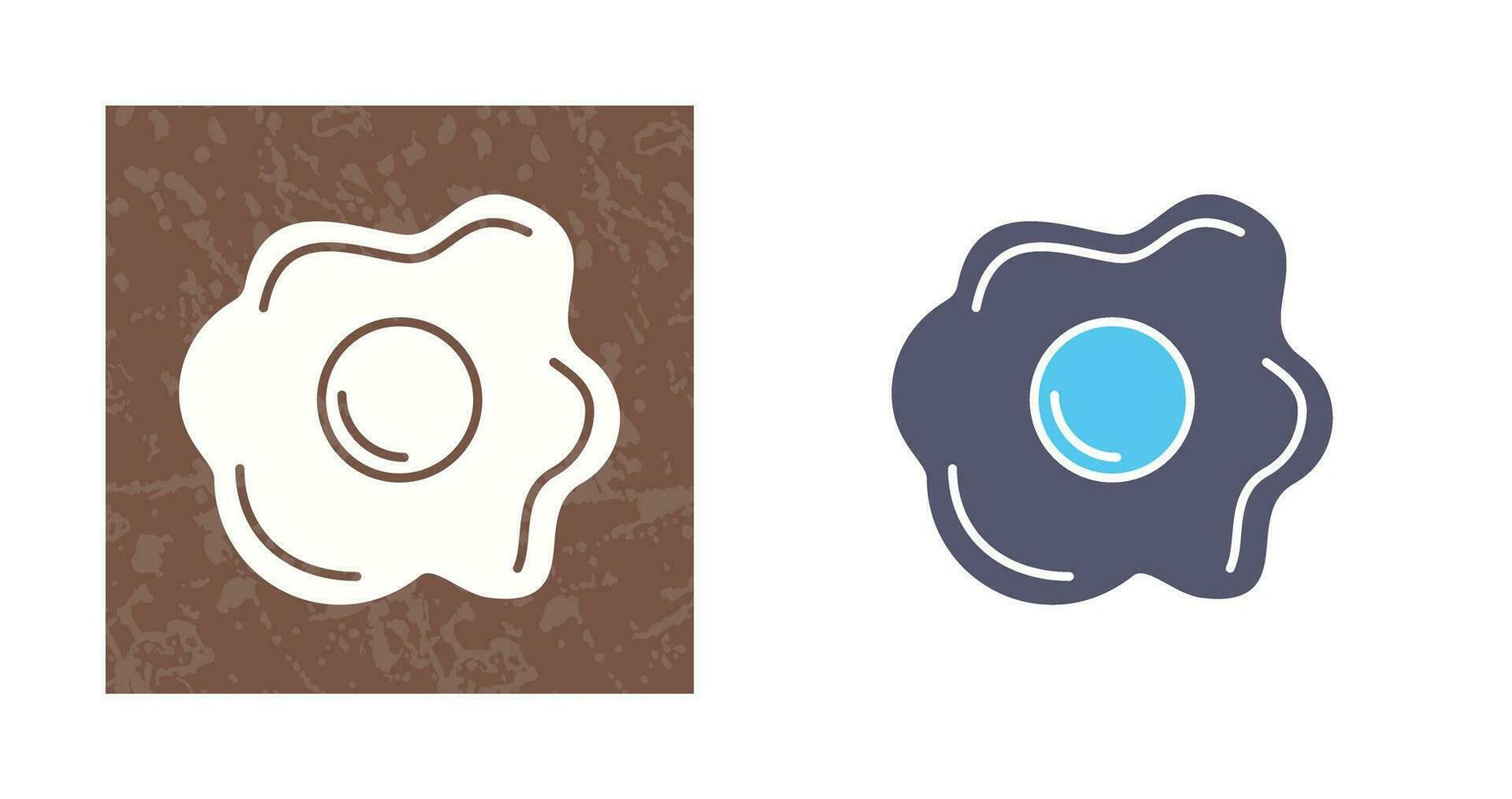Fried egg Vector Icon