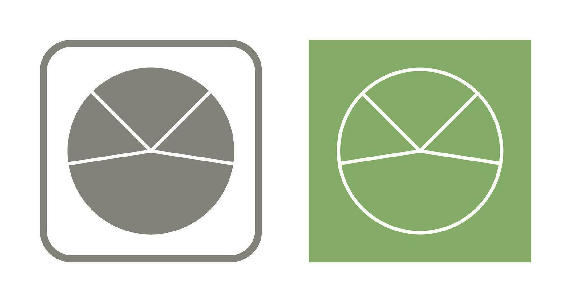 Pie Chart Analysis Vector Icon
