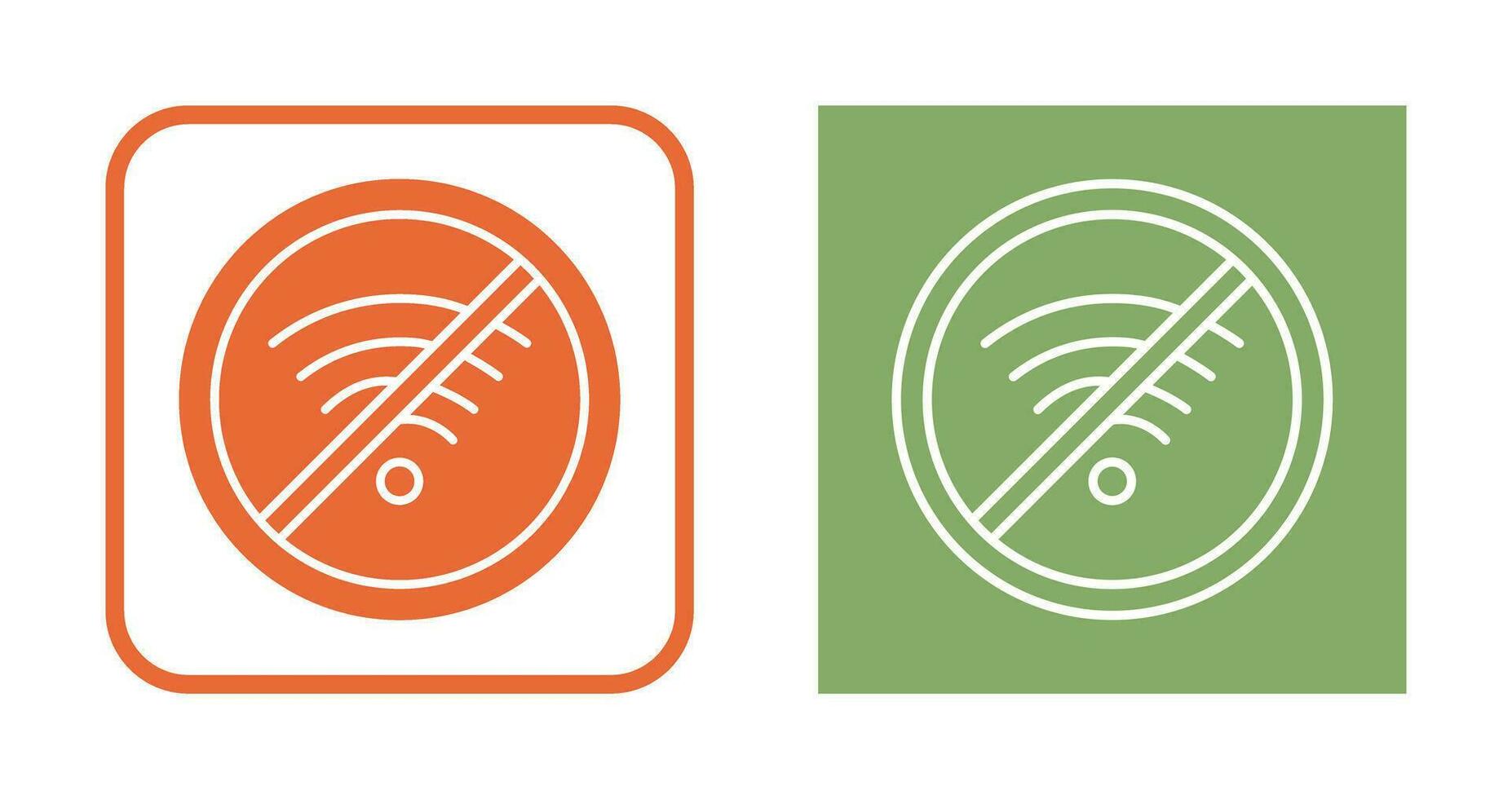 No Wifi Vector Icon