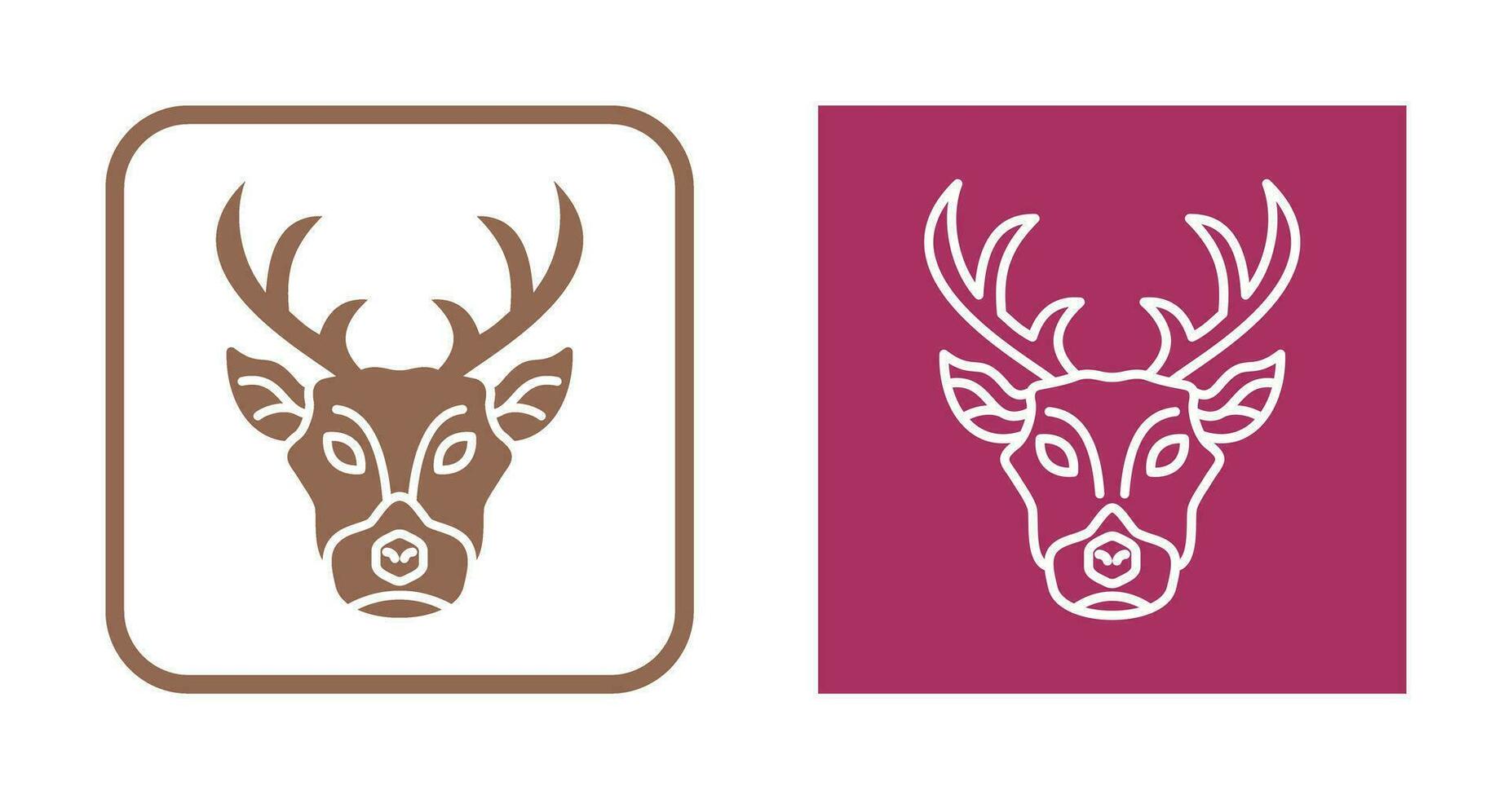 Deer Vector Icon