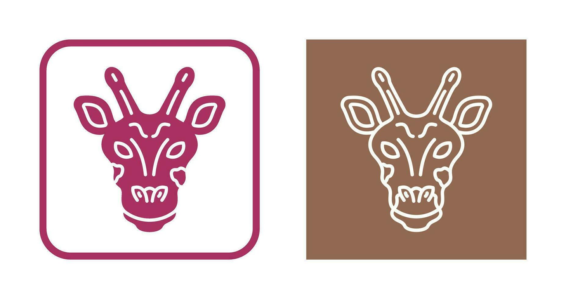 Giraffe Vector Icon