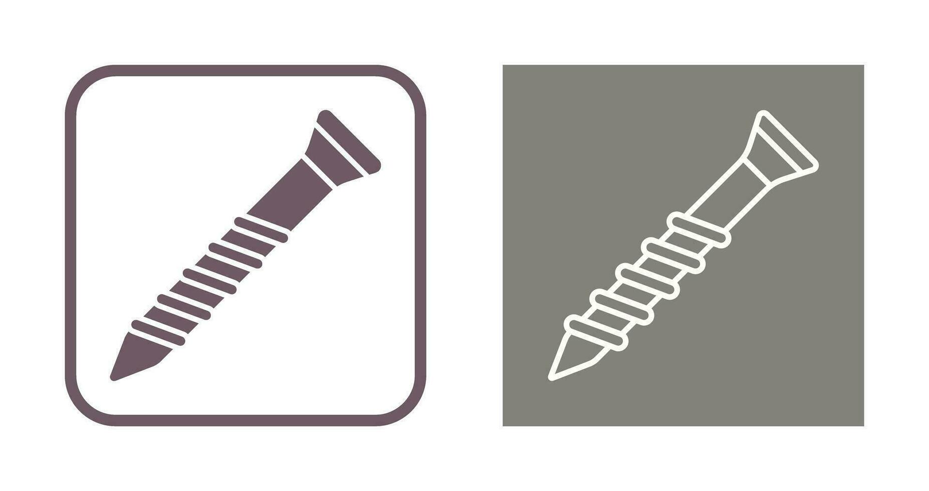 Screw Vector Icon