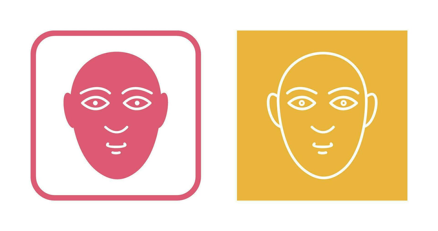 Human Face Vector Icon