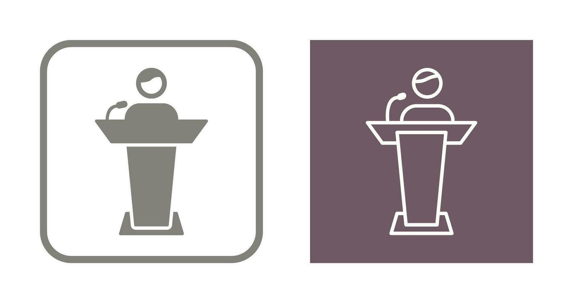 Elected Candidate Vector Icon