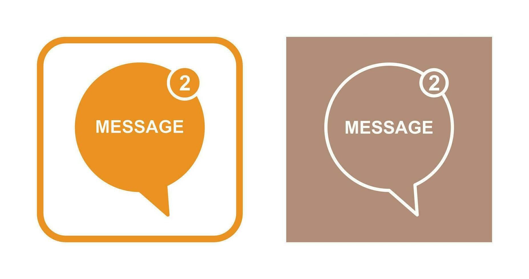 Message Bubbles Vector Icon