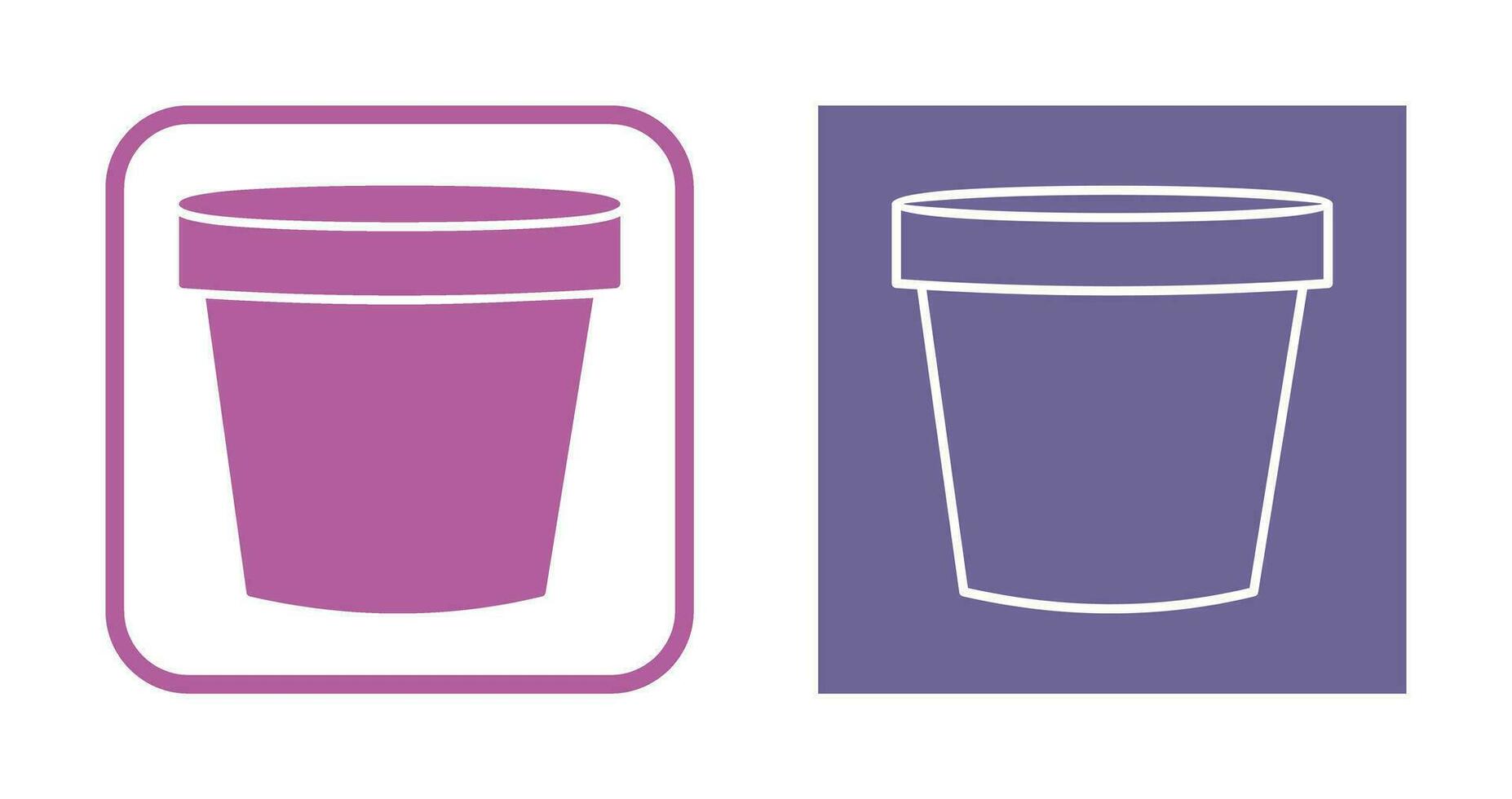 Plant Pot Vector Icon