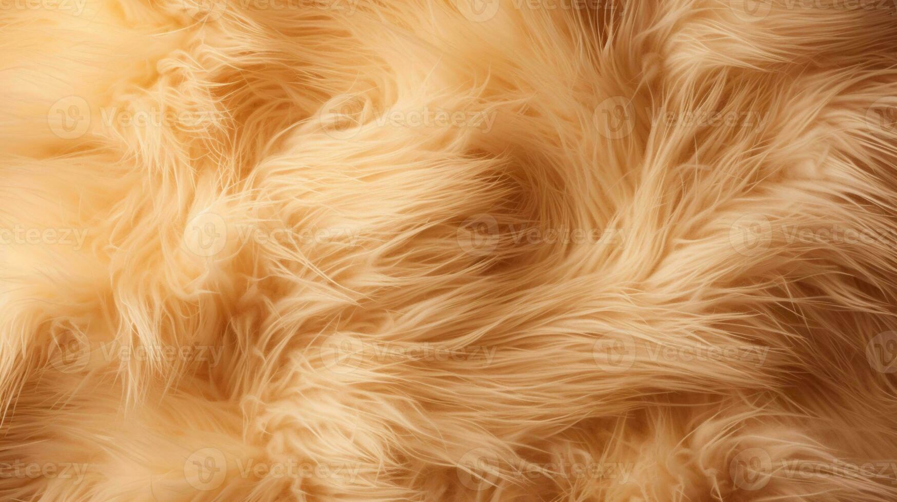 Soft wool texture, woolen fiber neutral beige, AI Generative photo