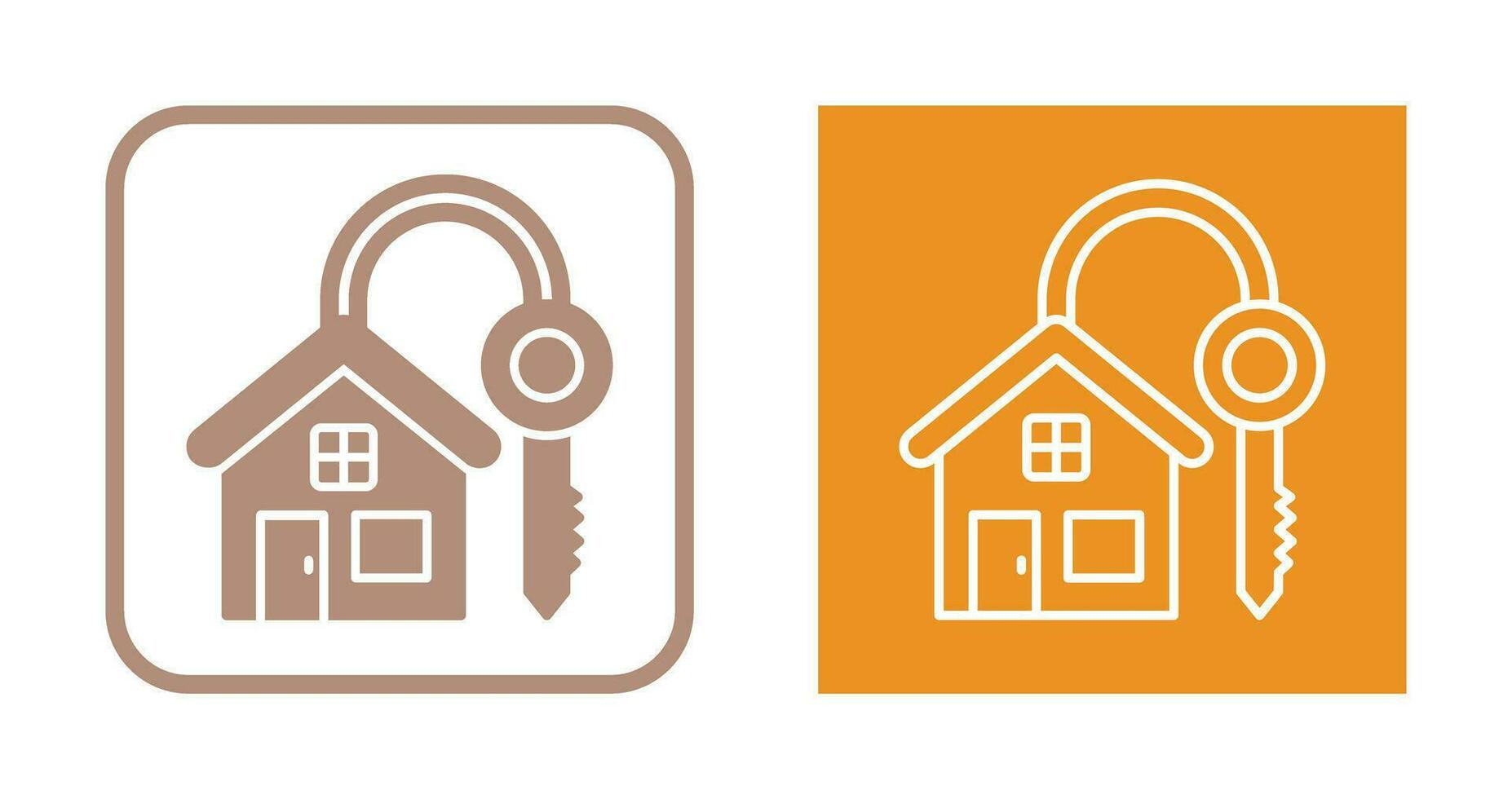 House Key Vector Icon