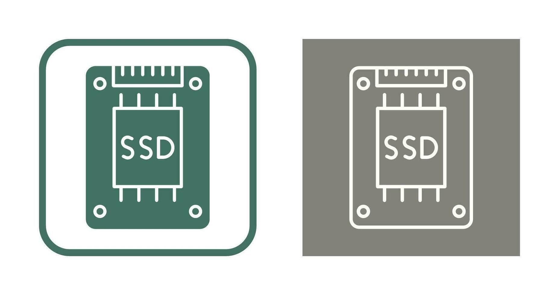 Ssd Vector Icon