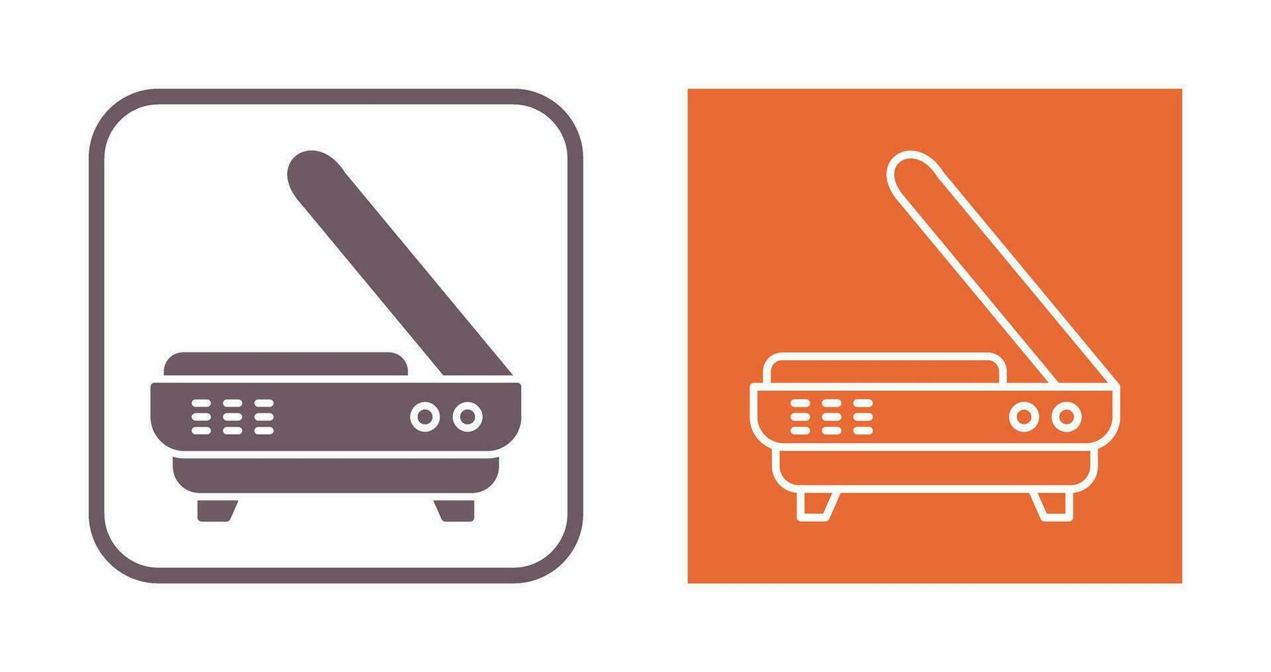 Scanner Vector Icon